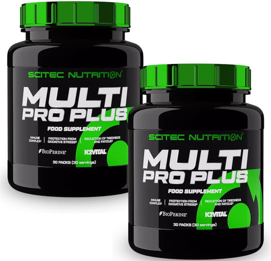 2 x Scitec Nutrition - Multi Pro Plus, 30 servings - vitamins, zinc 