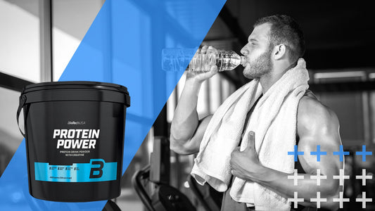 BioTechUSA Protein Power – 4000g Soy Isolate, with Creatine, Sugar-Free, Lactose-Free 