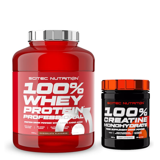 Scitec Nutrition 100% Pure Whey 2350 g + Creatine 300 g