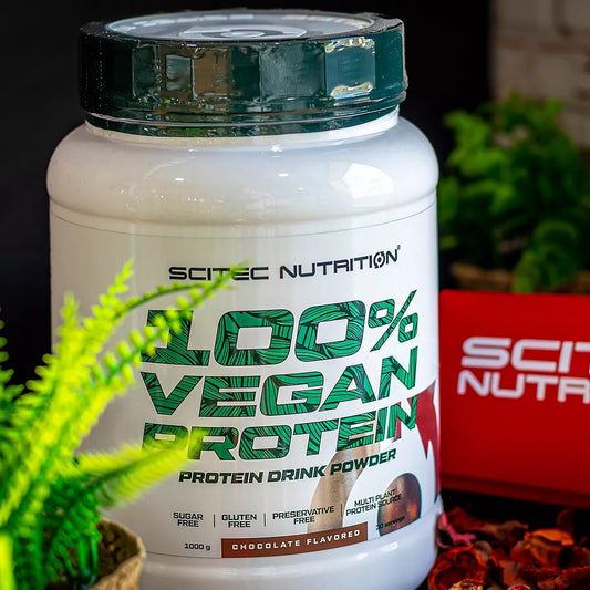 VEGAN | Protein 100% Vegan Whey 1KG Natural Scitec Nutrition Mit FREE Handtraine NirooX Nutrition.