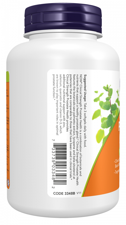 Now Foods, Prostate Health (Clinical Strength), 90 Weichkapseln -EXP: 2025-12-30 NirooX Nutrition.