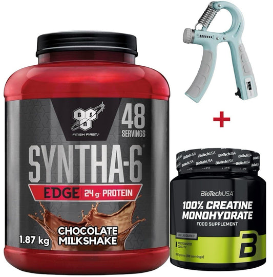 BSN - Syntha 6 EDGE 1780g - 1920g -  Whey Protein + Creatin 300 gr Biotech USA