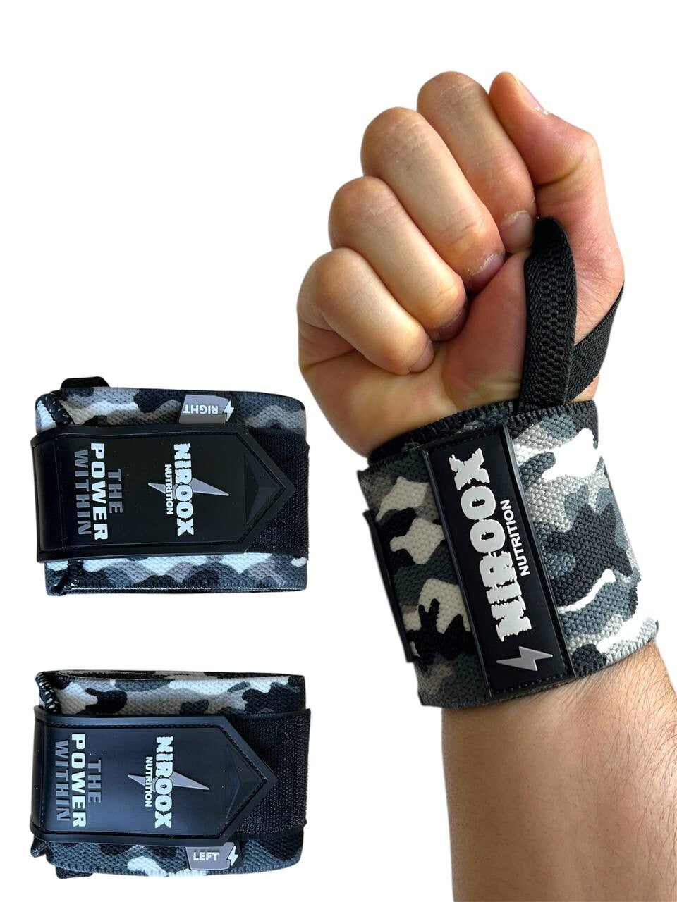 1 Paar Handgelenk Bandagen -Wrist Wraps - NirooX- Krafttraining- Best Quality