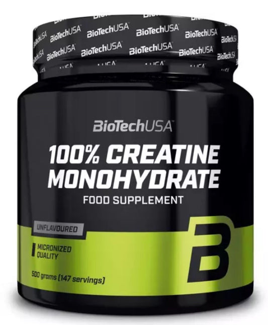 Kreatin | Creatine BiotechUSA 100% Kreatin Monohydrat 500g