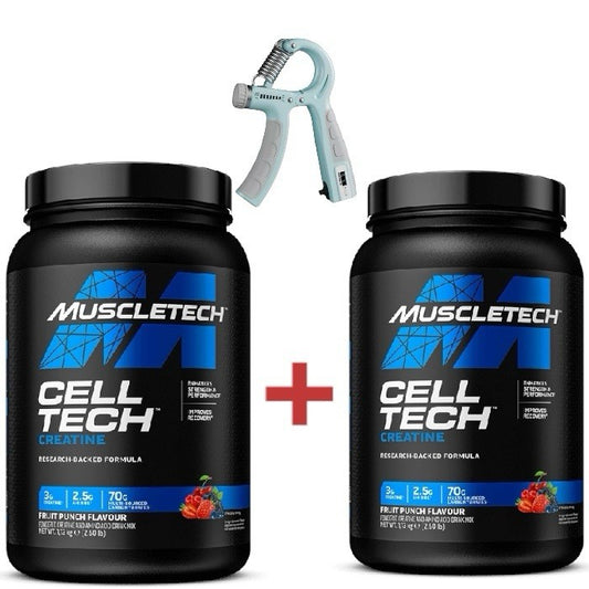 2 x  Kreatin Muscletech Cell-Tech - 2270 gr - Fruit punch Creatin MHD 10.2025