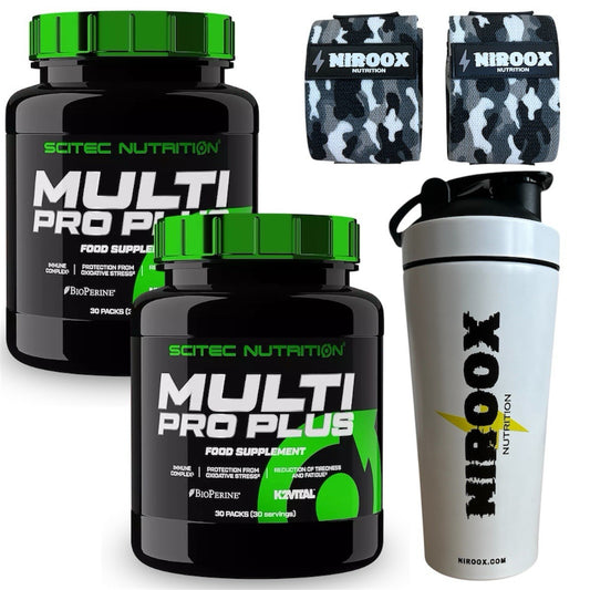 2 x Scitec Nutrition - Multi Pro Plus, 30 Portionen - Vitamine, Zink