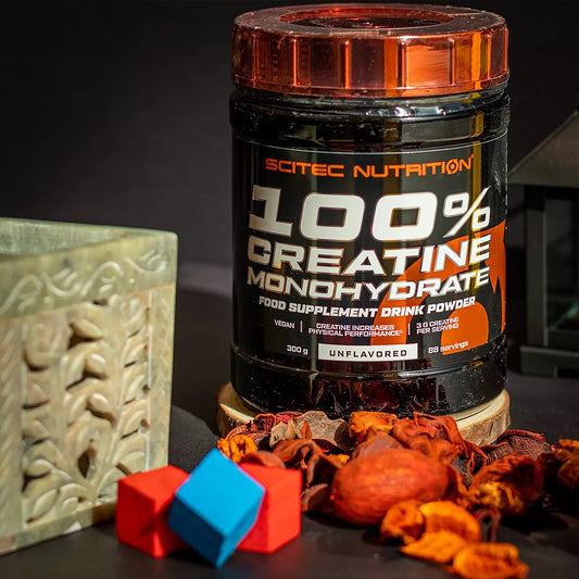 Protein 100% Whey 2350g  Scitec Nutrition Schokolade + Creatine 300 g + Bonus