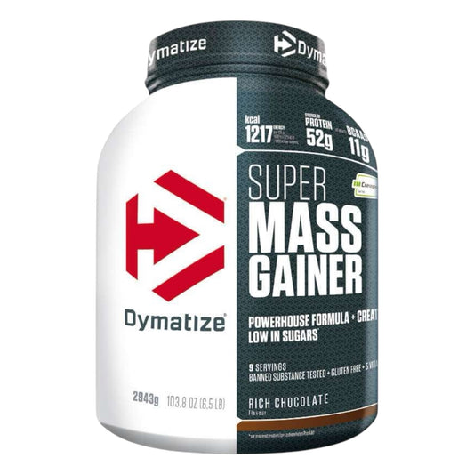 Dymatize Super Mass Gainer 2943g + Bonus NirooX Nutrition.