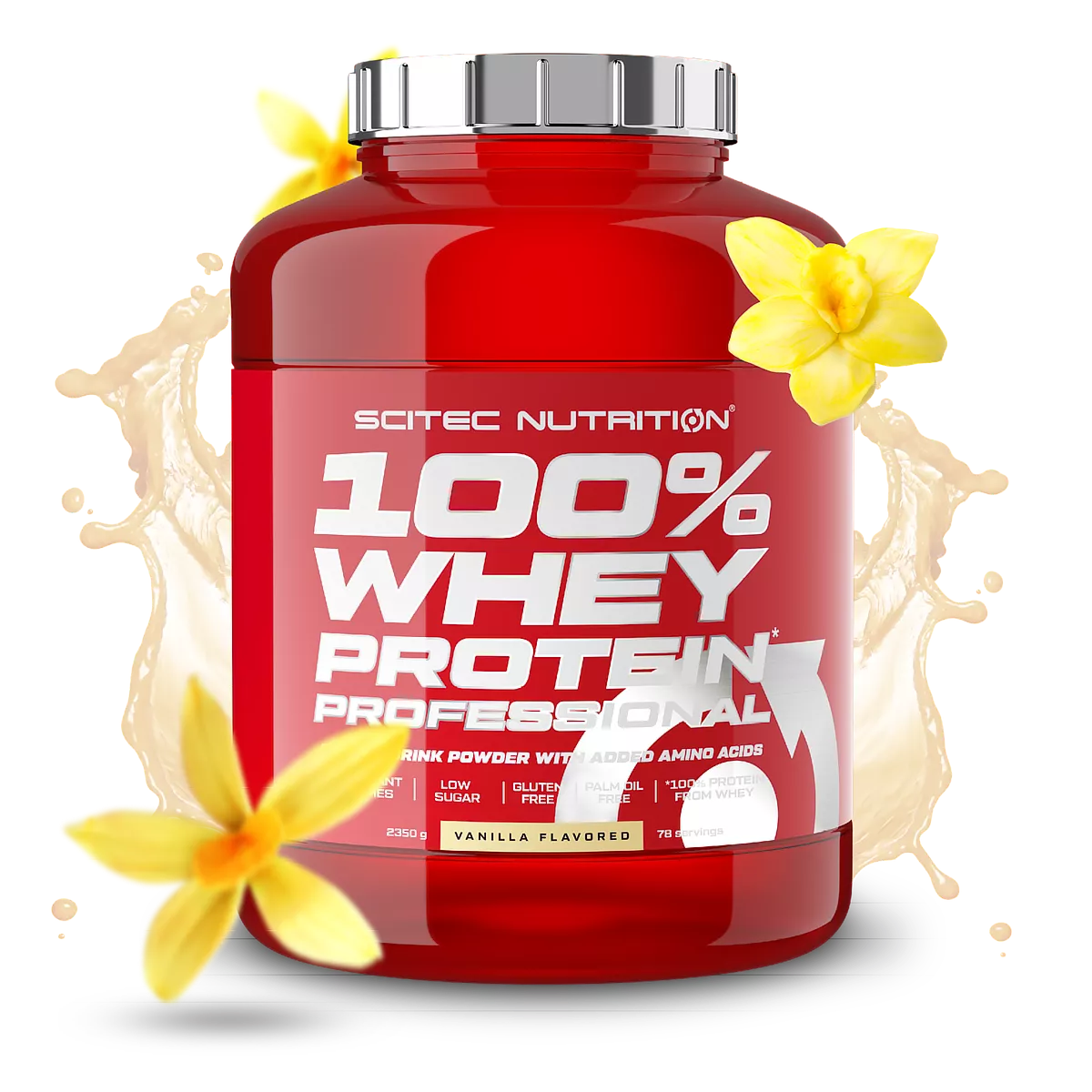 Scitec Nutrition 100% Whey Protein - 2350gr + Bonus