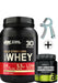 Optimum Nutrition Whey Gold Standard – 908g Eiweißpulver + Creatin 300g Bonus NirooX Nutrition.