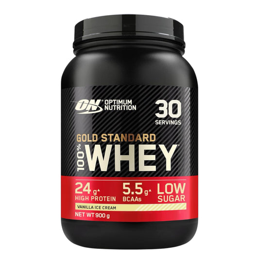 Optimum Nutrition Whey Gold Standard – 908g protein powder for muscle building