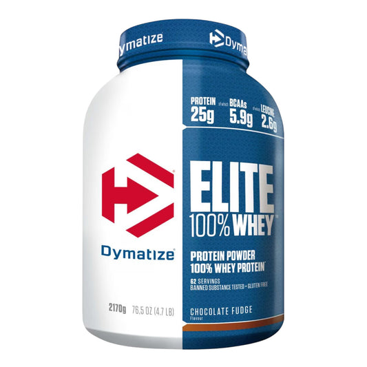 Dymatize 100% Elite Whey 942g Protein Muscle Building + Bonus
