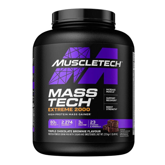 Muscletech Mass Tech Extreme 2000 - 2,7 kg- Gainer + Bonus NirooX Nutrition.
