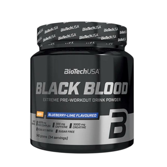 BioTechUSA Black Blood NoX – 340g Pre-Workout Booster mit Koffein & Creatin
