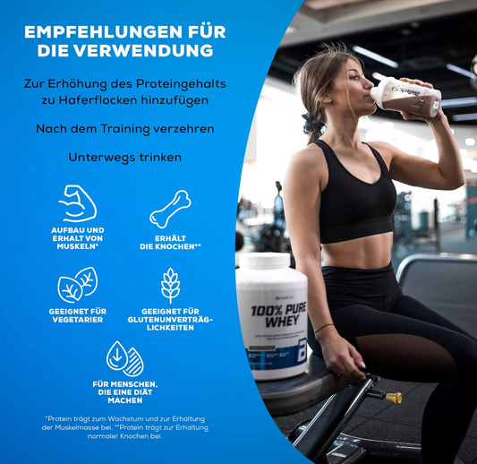 Biotech USA 100% Pure Whey 2270g + 100 % Creatine Monohydrate 300 gr  + Bonus