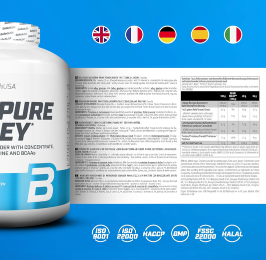 Biotech USA 100% Pure Whey 2270g + 100 % Creatine Monohydrate 300 gr  + Bonus