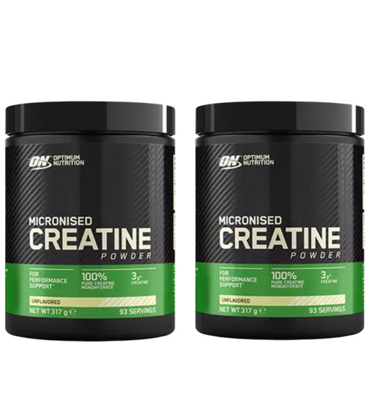 2 X Creatine Optimum Nutrition 316 grams