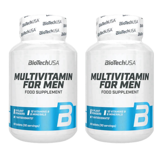 2 x BioTechUSA Multivitamin für Männer - 60 Tabletten