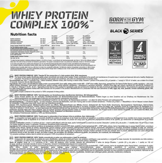 Olimp Whey Protein Complex 100% Protein 2270 g + Mega Creatine 120 kap. + Bonus NirooX Nutrition.
