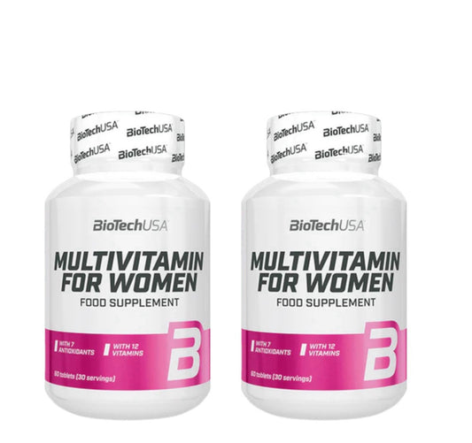 2 x BioTechUSA Multivitamin für Frauen - 60 Tabletten