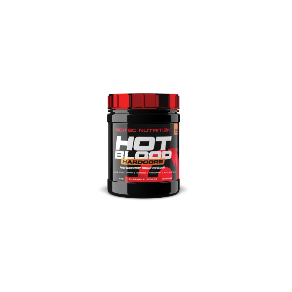 Scitec Nutrition Hot Blood Hardcore – 375g Pre-Workout Booster Orange Geschmack